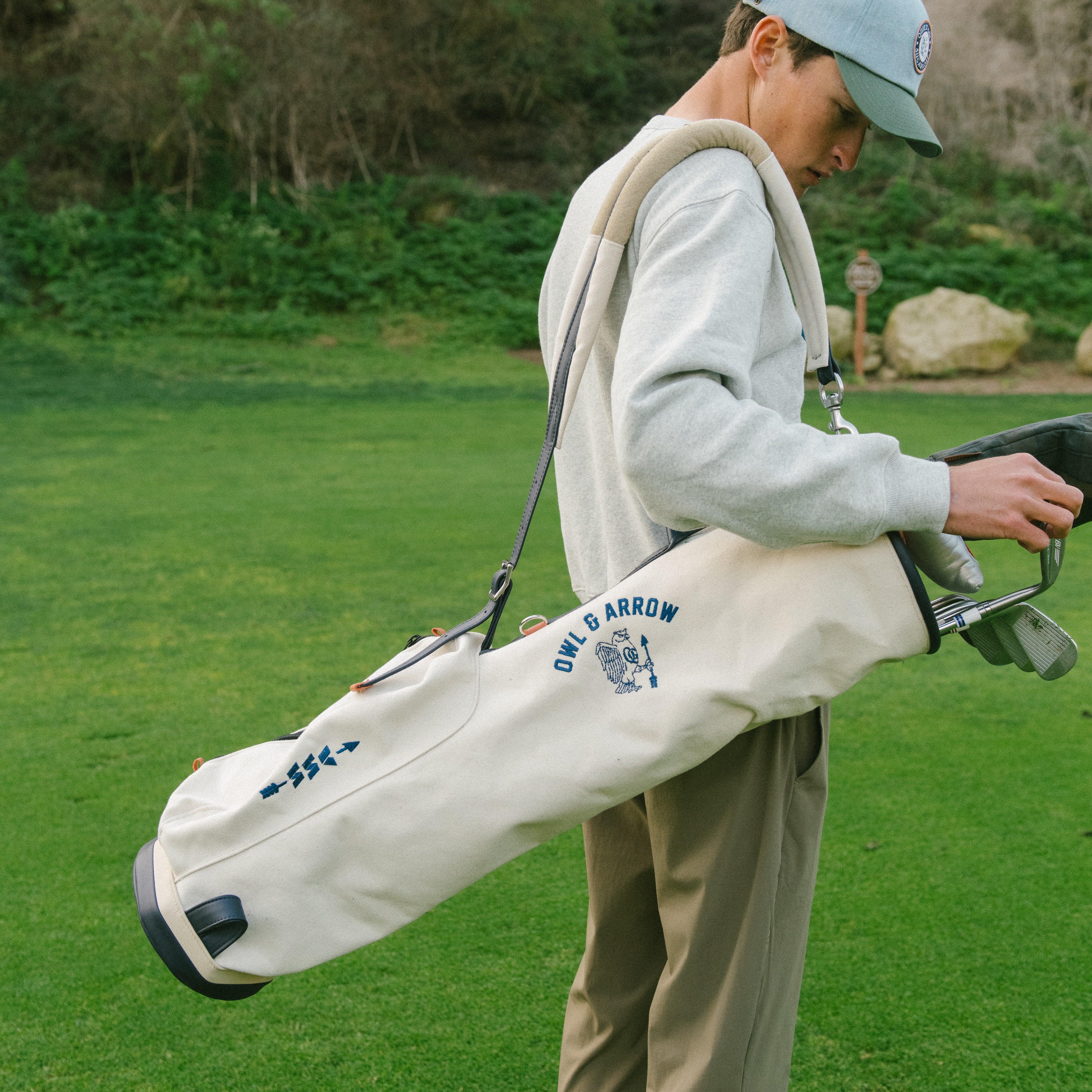 Quiet Golf x SSC MacKenzie Golf Bag