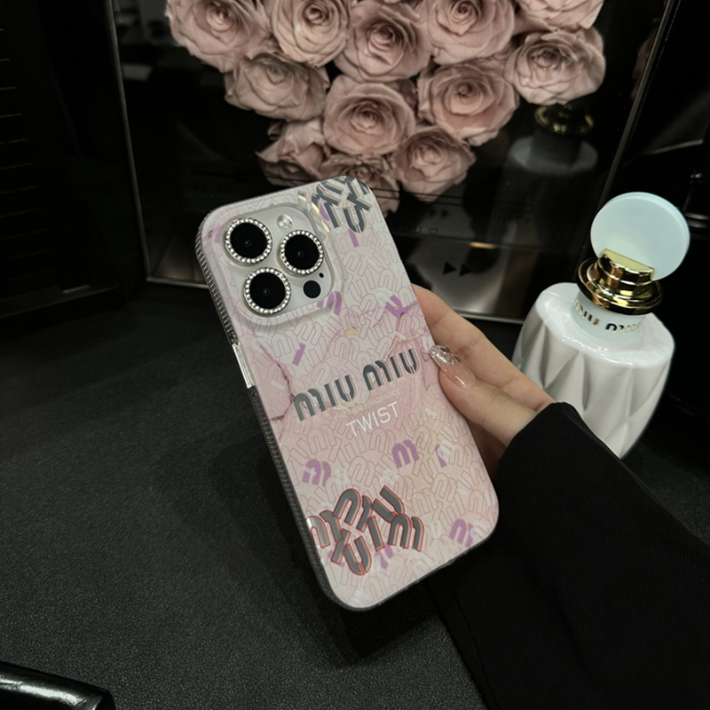 miumiu iphone16/15pro ケース ミュウミュウ スマホケース iphone14