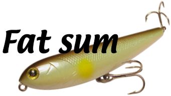 Fat sum 70 (pencil bait) | sumlures