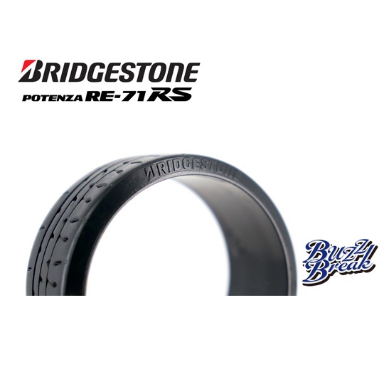 BRIDGESTONE POTENZA RE-71RS 26mm 2pcs [BB-RT-006] - スーパーラジコン