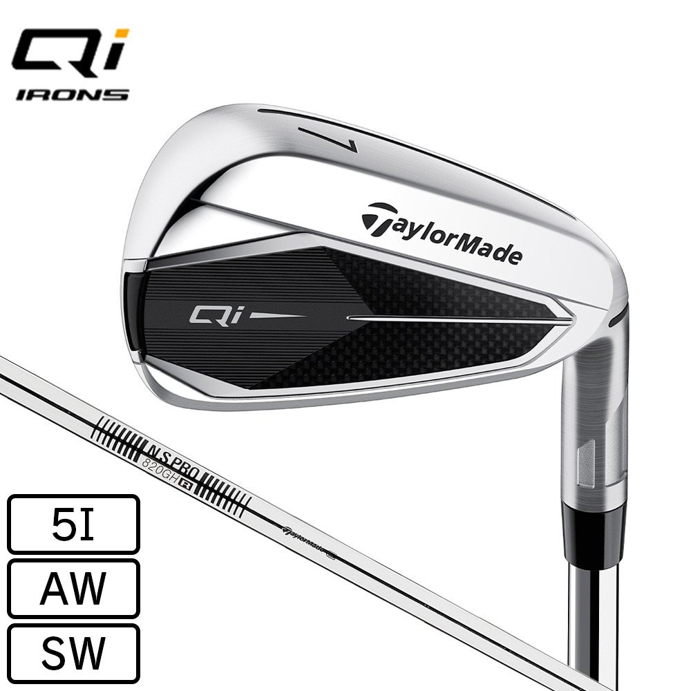 テーラーメイド（TAYLORMADE）（メンズ）Qi アイアン(SW ロフト54度