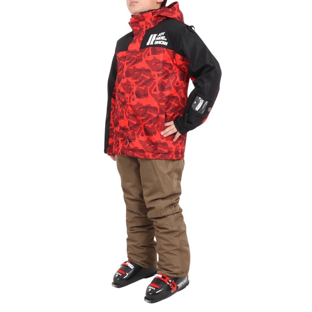 ジョイライド（JOYRIDE）（キッズ）スキーウエア ボーイズスーツ 上下