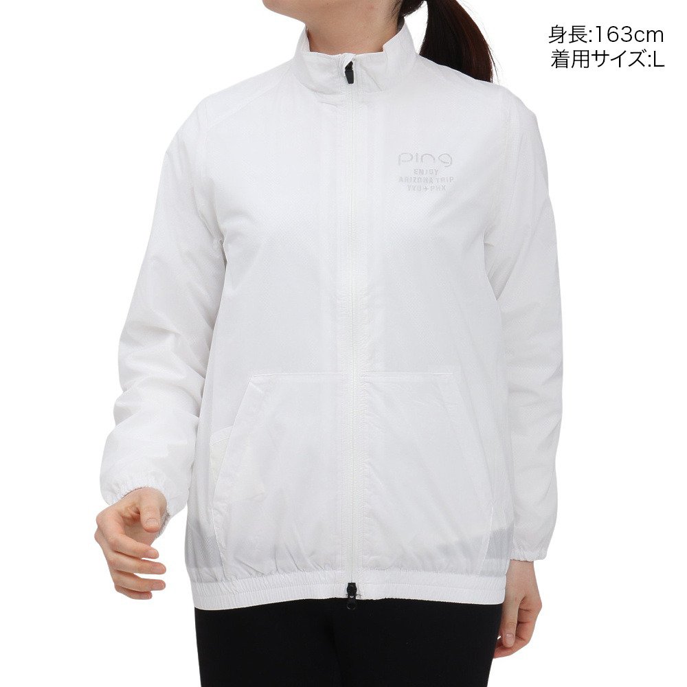 ピン（PING）（レディース）ゴルフウェア アウター 撥水 速乾