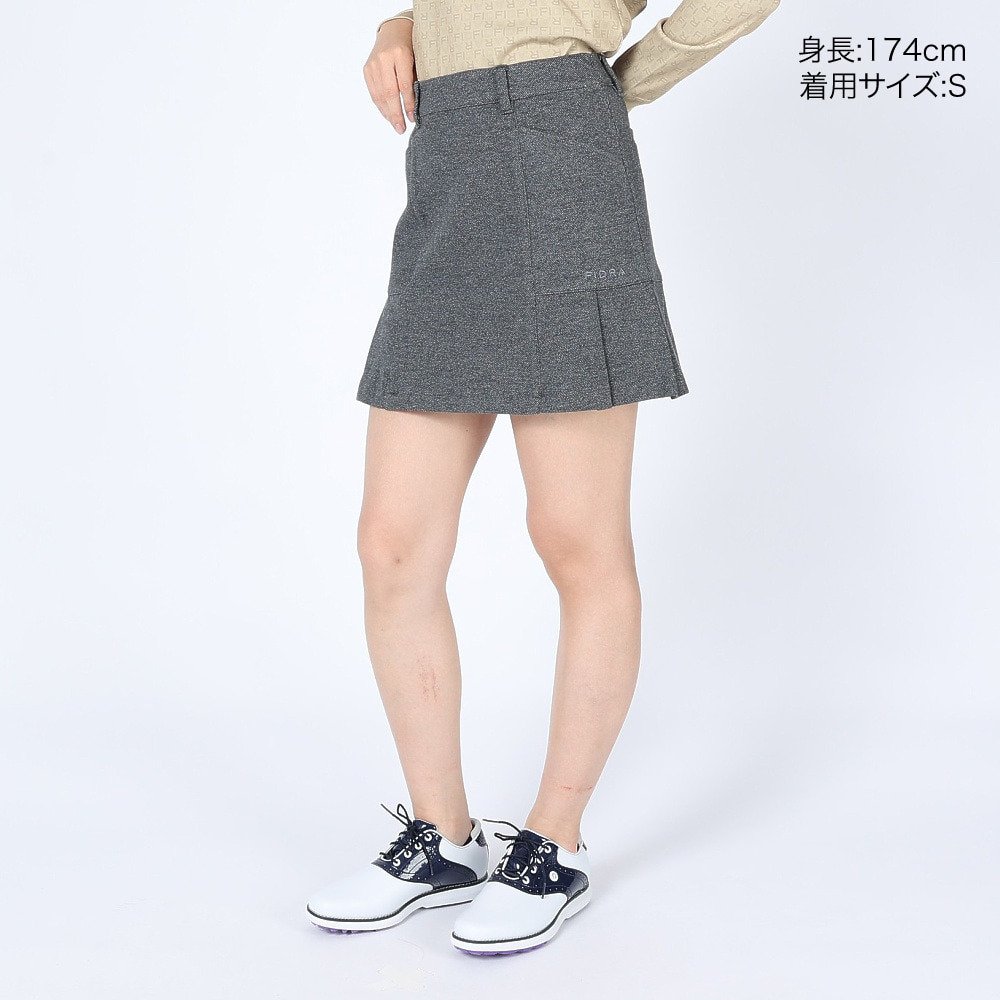 フィドラ（FIDRA）（レディース）ゴルフウェア 発熱 プリーツスカート