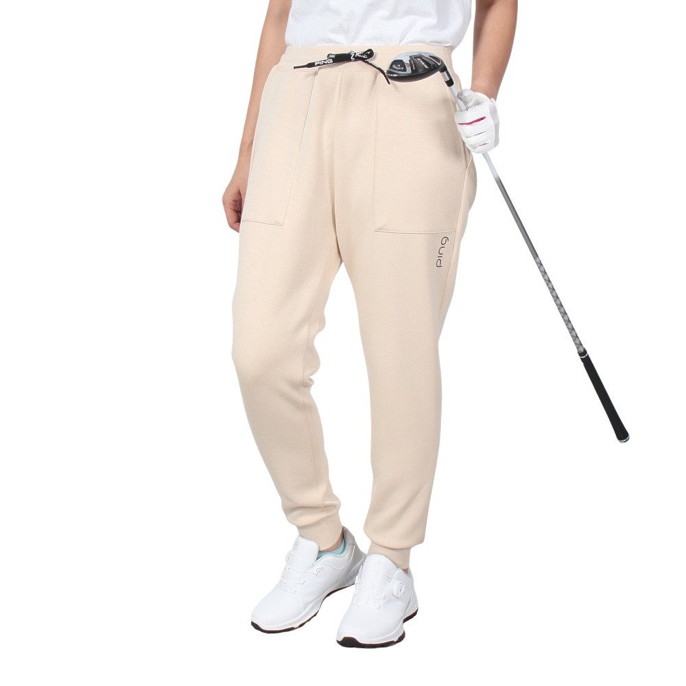 ピン（PING）（レディース）ゴルフウェア ダンボールニット ジョガー