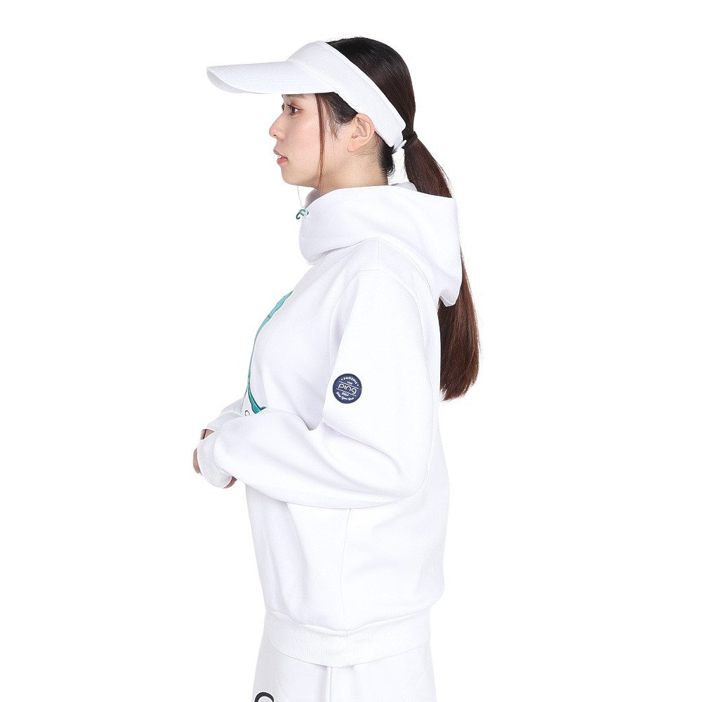 ピン（PING）（レディース）ゴルフウェア 長袖パーカー 全方向