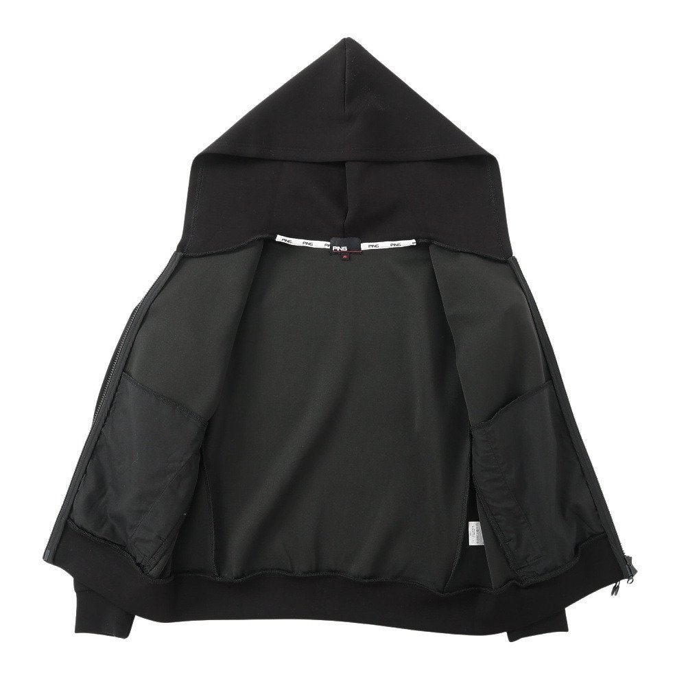 ピン（PING）（レディース）ゴルフウェア パーカー ダンボールニット