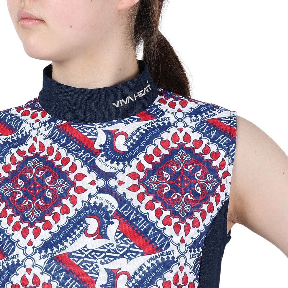 ビバハート（VIVA HEART）（レディース）ゴルフウェア 接触冷感 吸水速