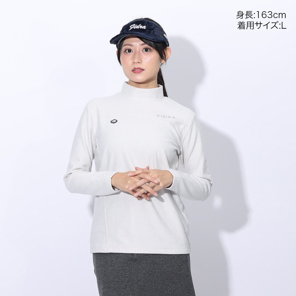 フィドラ（FIDRA）（レディース）ゴルフウェア 吸湿発熱 両面起毛