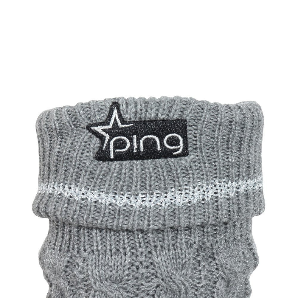 ピン（PING）（レディース）ゴルフ 保温 内側フリース ニットレッグ