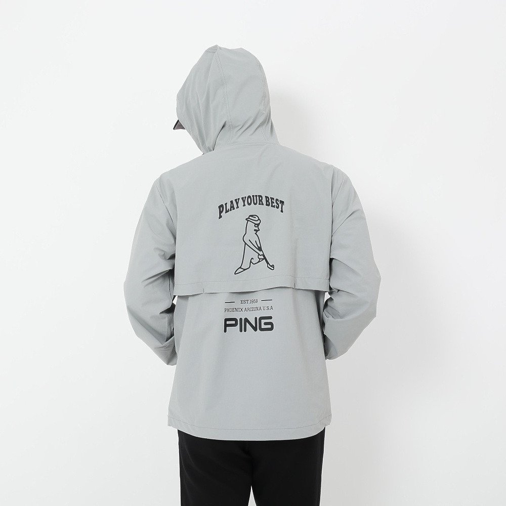ピン（PING）（メンズ）ゴルフウェア アウター ナイロンリップ
