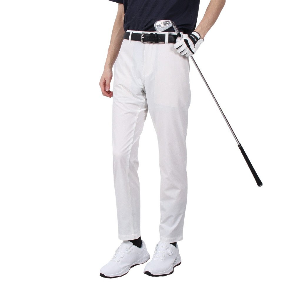 ピン（PING）（メンズ）ゴルフウェア ひんやり素材 二重織ストレート