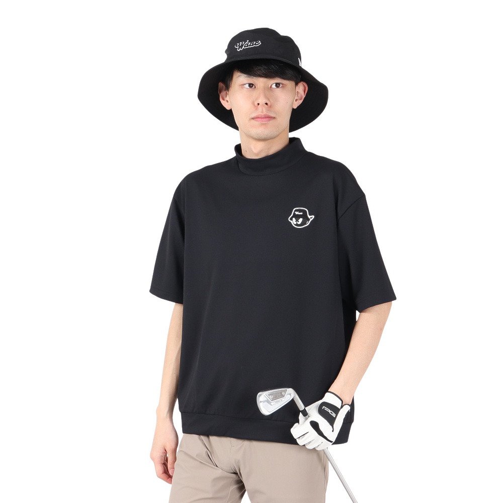 ワック（WAAC）（メンズ）ゴルフウェア サスティナブルピケ半袖モック