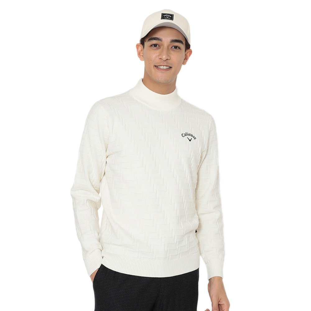 キャロウェイ（CALLAWAY）（メンズ）ゴルフウェア 長袖 リンクス編み