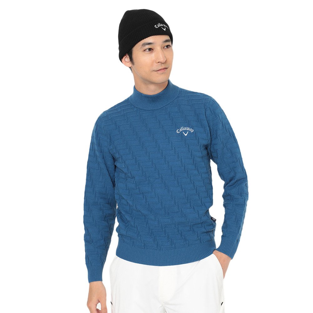 キャロウェイ（CALLAWAY）（メンズ）ゴルフウェア 長袖 リンクス編み