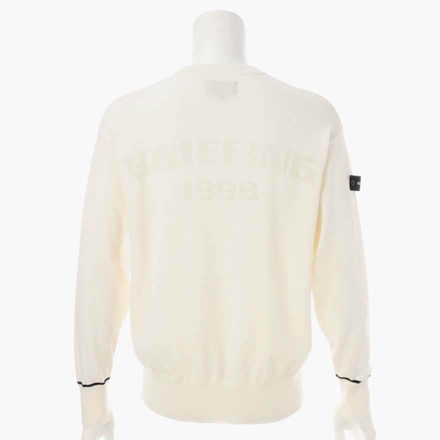 ブリーフィング（BRIEFING）（メンズ）ゴルフウェア ビッグロゴ クルー