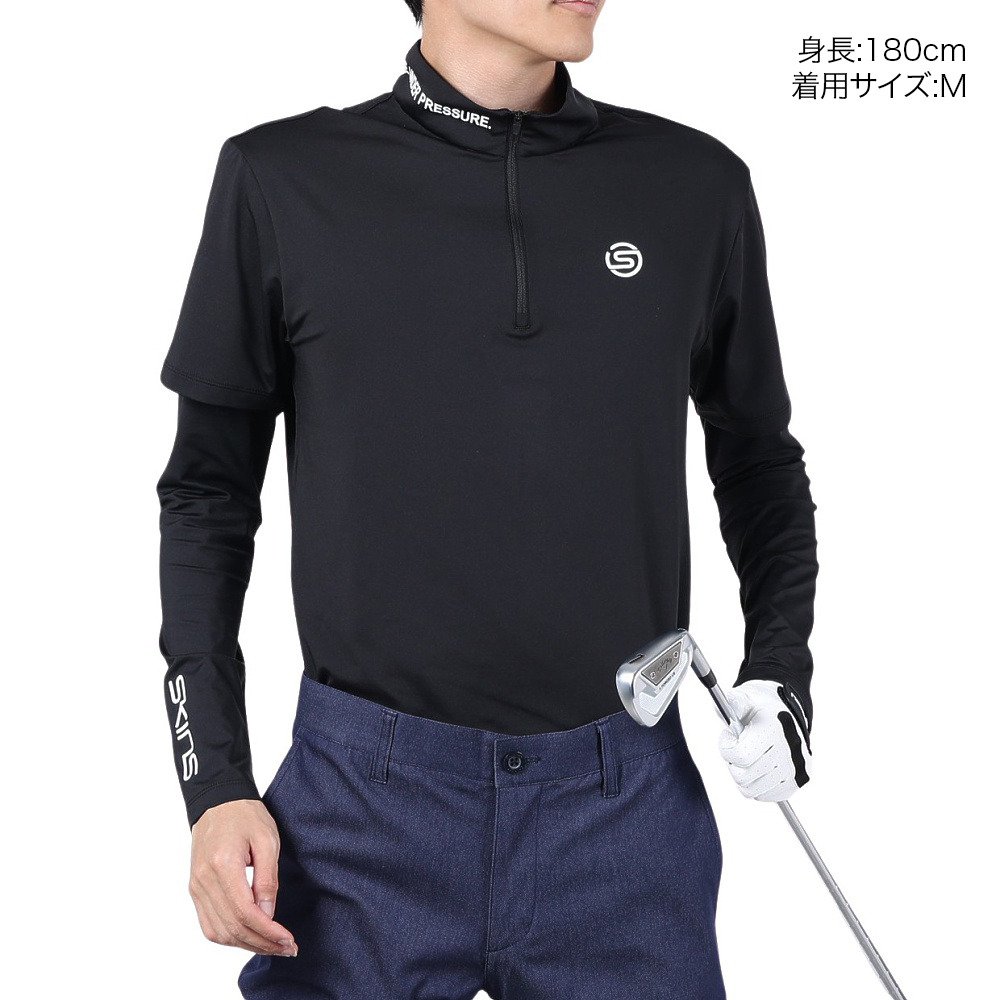 スキンズ（SKINS）（メンズ）ゴルフウェア 接触冷感 吸水速乾