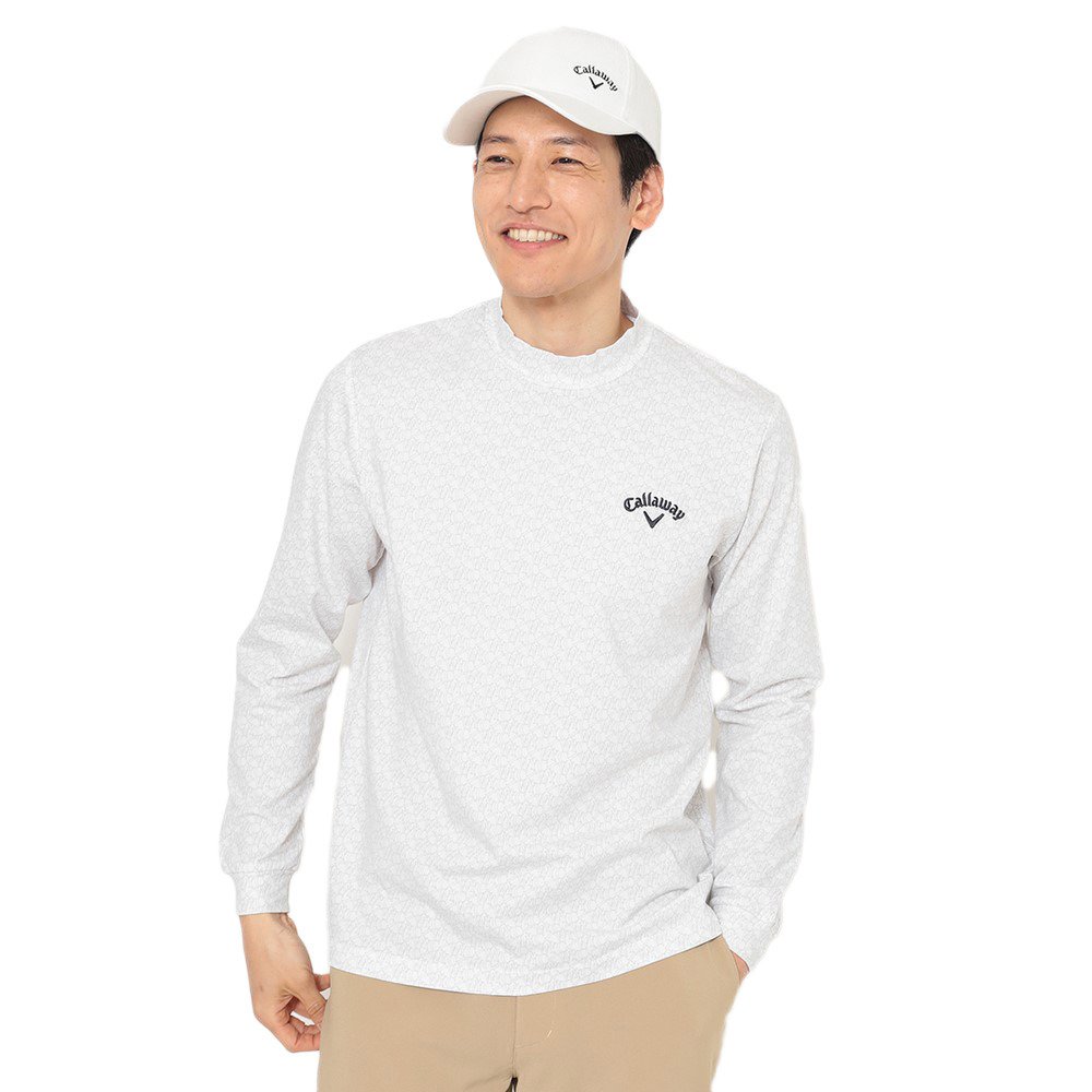 キャロウェイ（CALLAWAY）（メンズ）ゴルフウェア 長袖 ロゴプリント