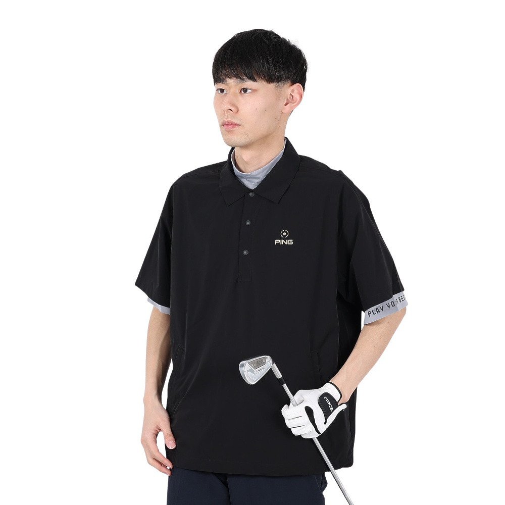 ピン（PING）（メンズ）ゴルフウェア 高機能レイヤードツインセット
