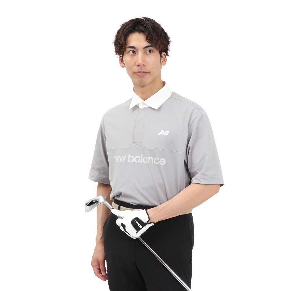 ニューバランス（new balance）（メンズ）ゴルフウェア 接触冷感 半袖
