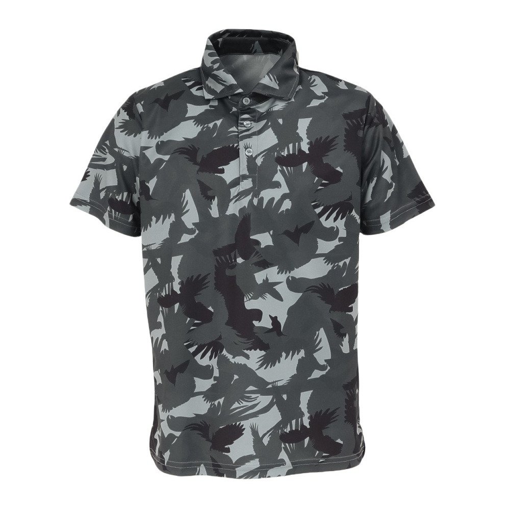 パフォーマンスギア（PG）（メンズ）ゴルフウェア 半袖 吸汗速乾 迷彩