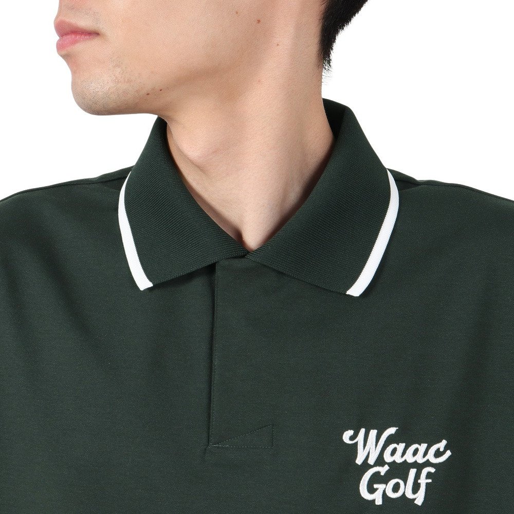 ワック（WAAC）（メンズ）ゴルフウェア ライトストレッチポンチ 半袖