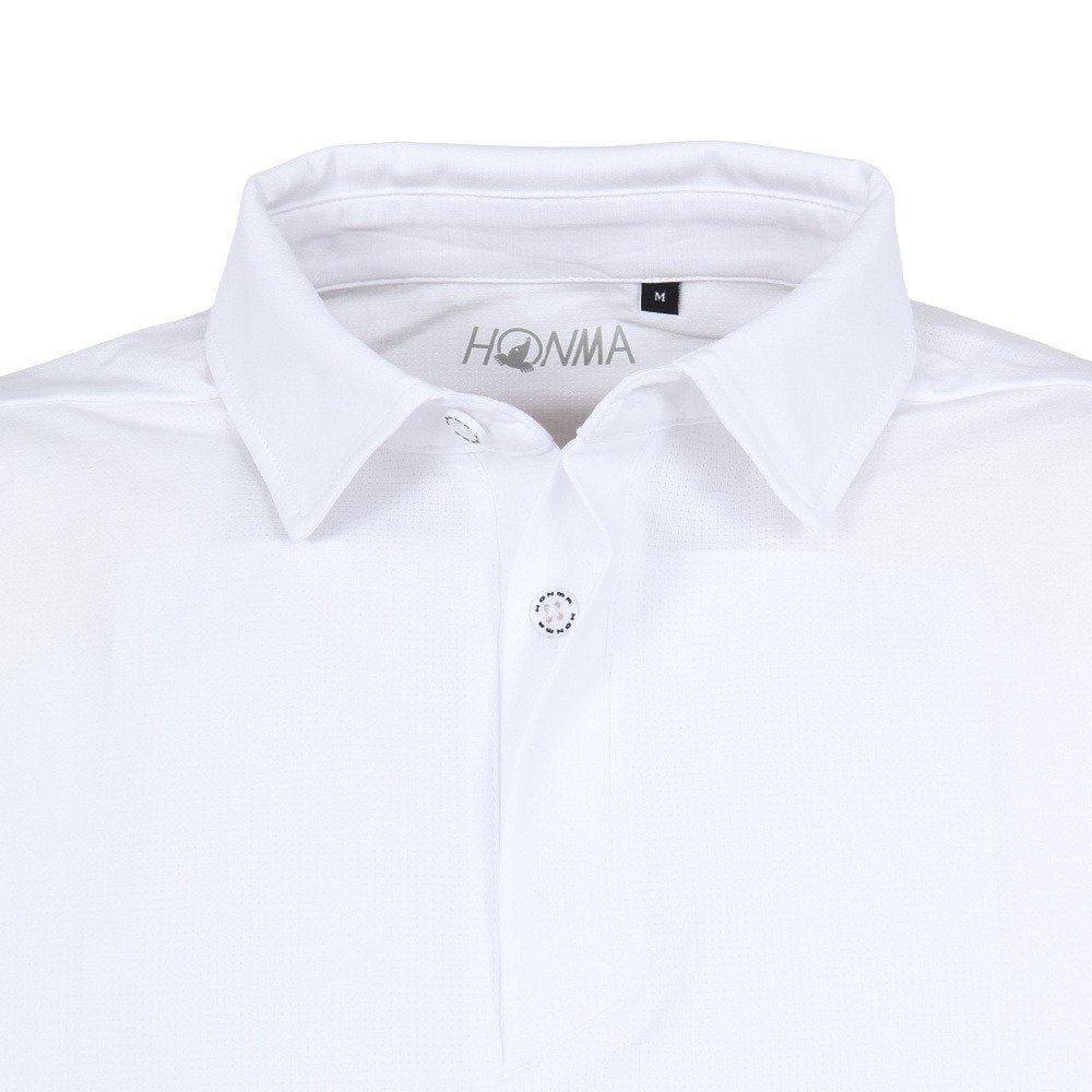 本間ゴルフ（HONMA）（メンズ）ゴルフウェア 吸汗速乾 半袖 ポロシャツ