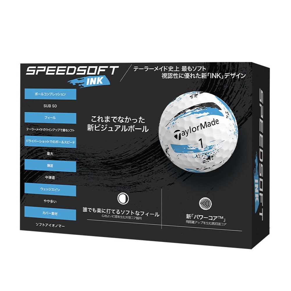 テーラーメイド（TAYLORMADE）（メンズ）ゴルフボール スピードソフト