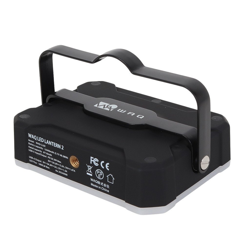 WAQ（WAQ） ライト LED ランタン2 BLK