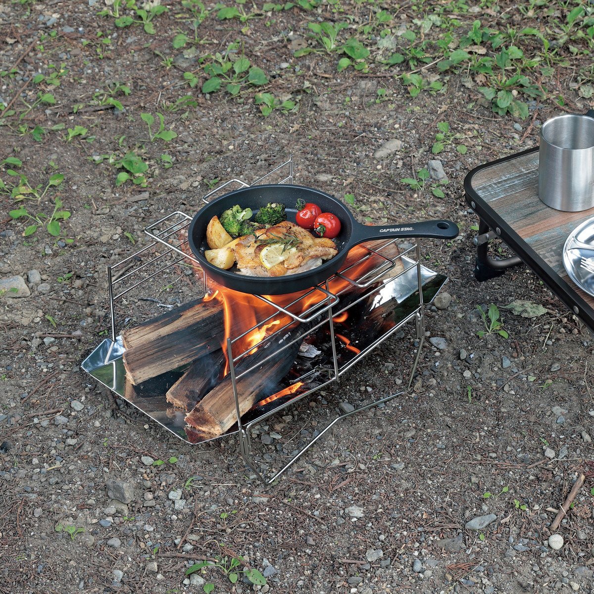 キャプテンスタッグ（CAPTAIN STAG） オーブン バーベキュー BBQ