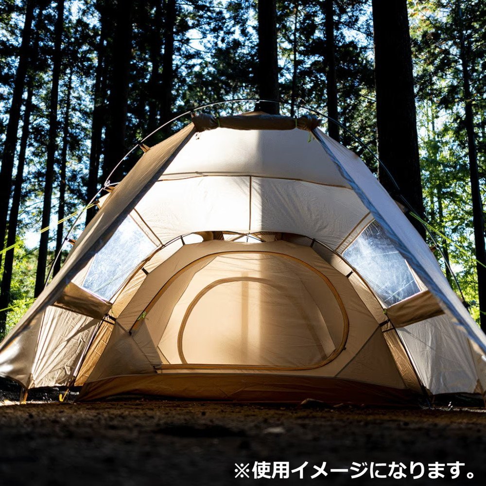 ジャックウルフスキン（JackWolfskin） テント キャンプ 4人用