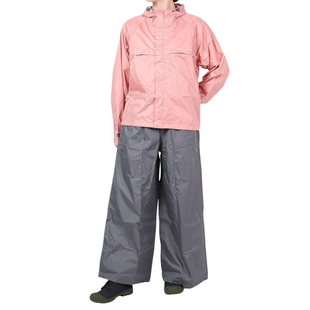 マック（Makku）（レディース）レインウェア 雨具 上下セット 耐水 透