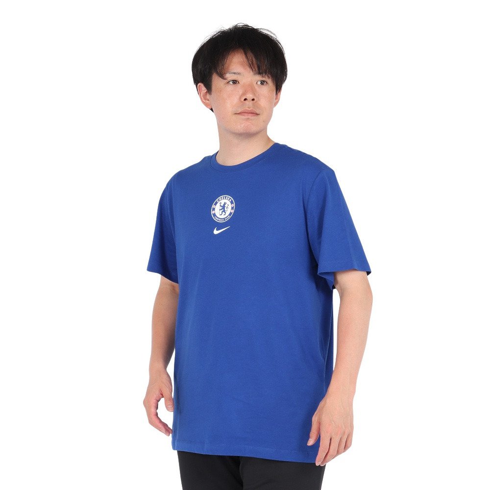 ナイキ（NIKE）（メンズ）チェルシーFC クレスト 半袖 Tシャツ HQ8395-495