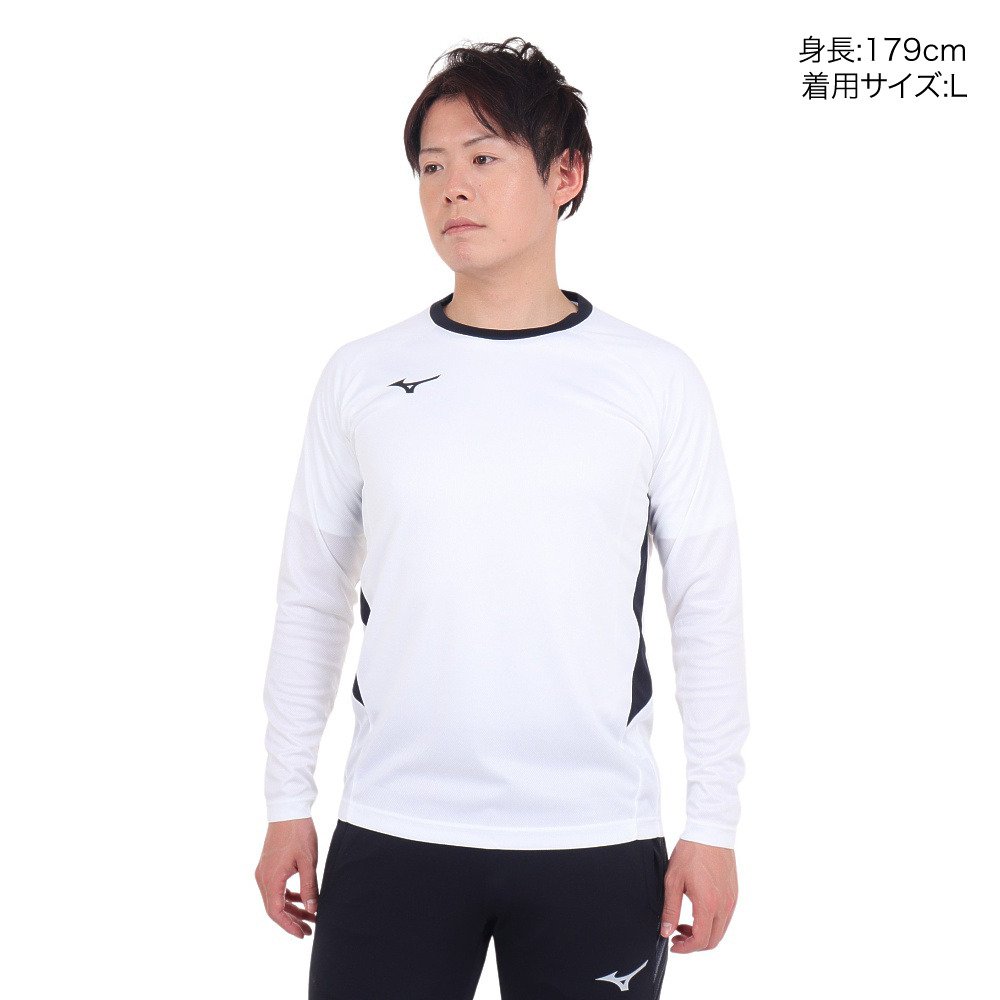 ミズノ（MIZUNO）（メンズ）サッカーウェア PRO 長袖フィールドシャツ