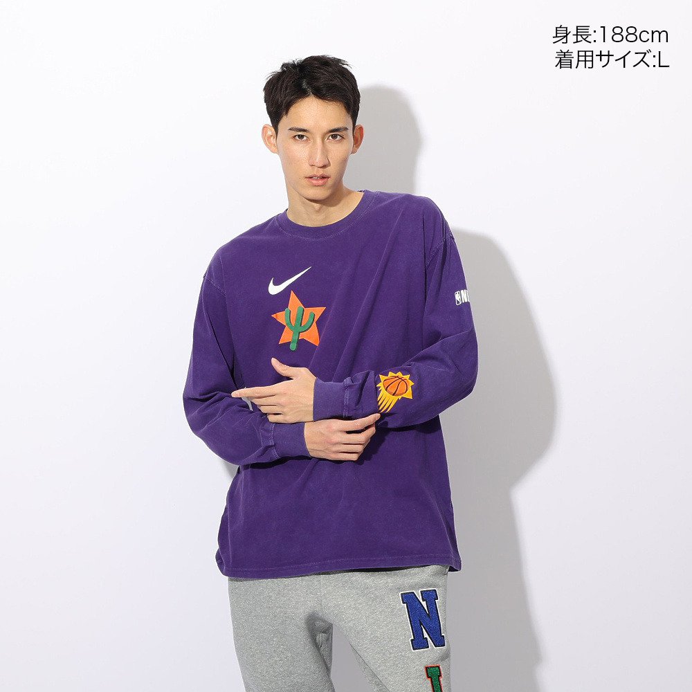 ナイキ（NIKE）（メンズ）バスケットボールウェア NBA 長袖シャツ