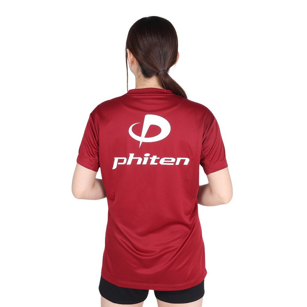 ファイテン（PHITEN）（メンズ、レディース）バレーボール 半袖 RUKU