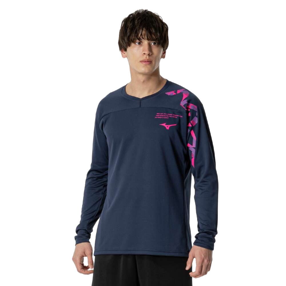 ミズノ（MIZUNO）（メンズ、レディース）バレーボールウェア 長袖 N-XT