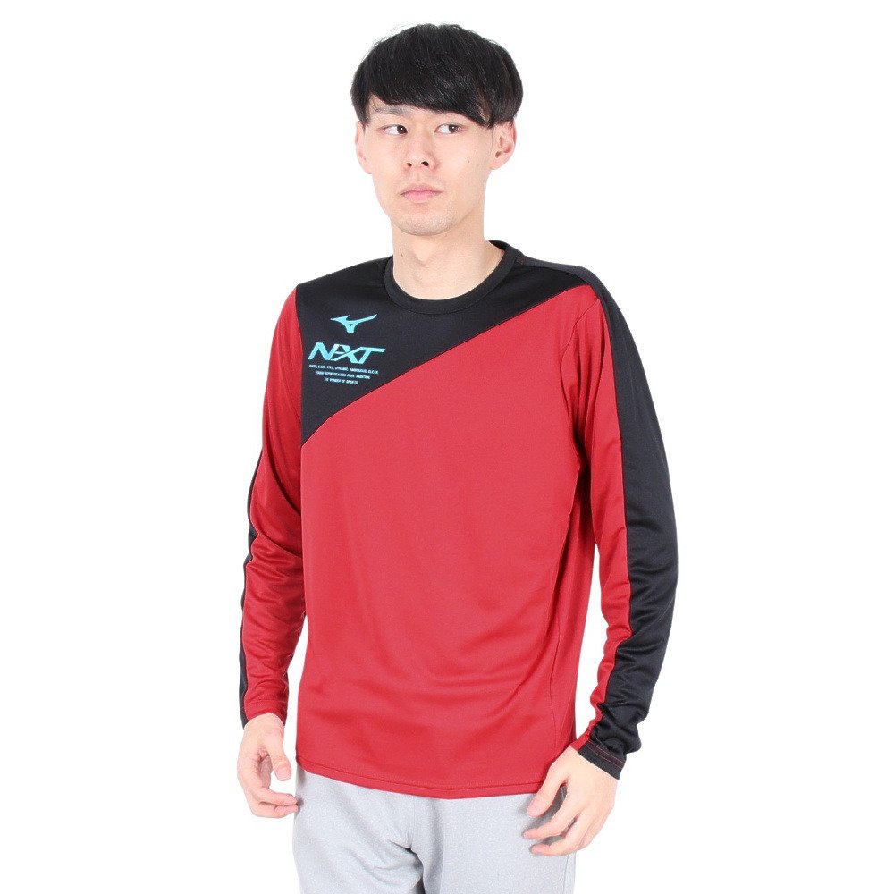 ミズノ（MIZUNO）（メンズ、レディース）陸上ウェア シャツ N-XT長袖