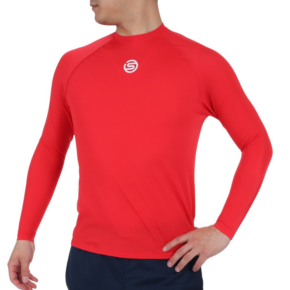 スキンズ（SKINS）（メンズ）長袖Tシャツ 着圧 コンプレッションウエア