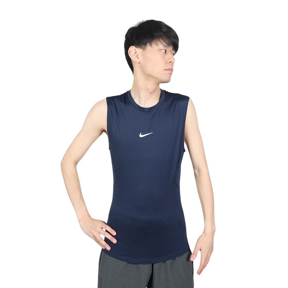 ナイキ（NIKE）（メンズ）タンクトップ 速乾 ネイビー ドライフィット