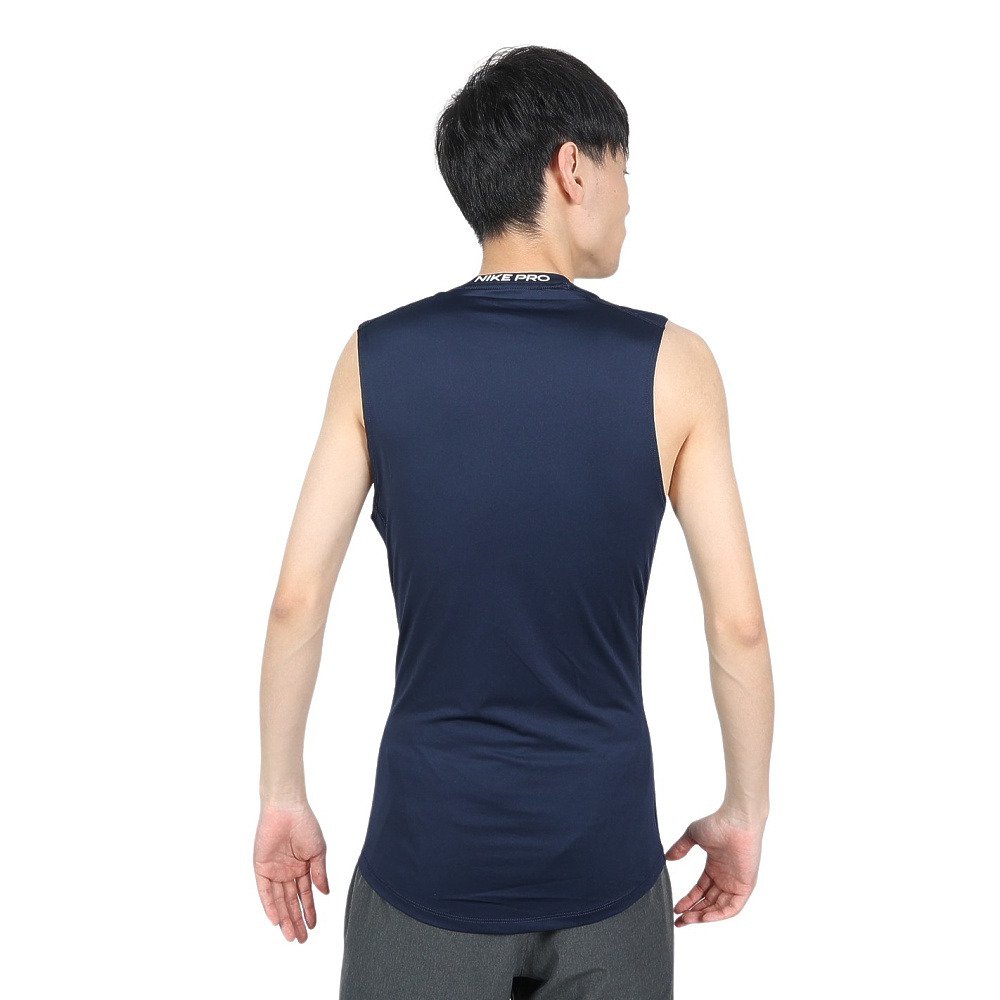 ナイキ（NIKE）（メンズ）タンクトップ 速乾 ネイビー ドライフィット