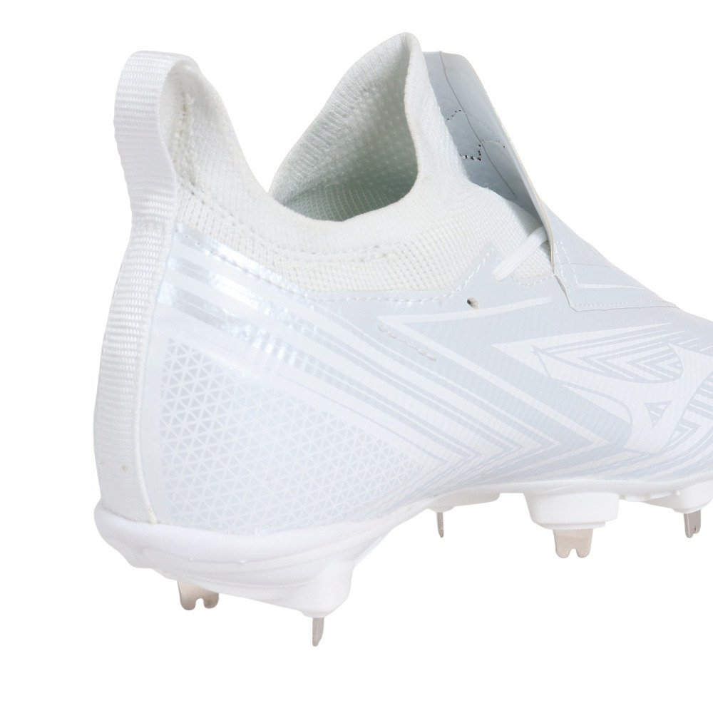 ミズノ（MIZUNO）（メンズ）野球スパイク ミズノプロ 金具 白 ライト
