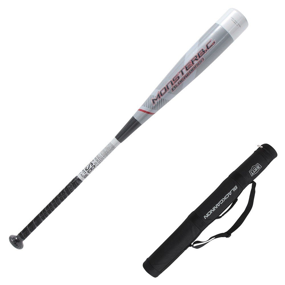 ゼット（ZETT）（メンズ）軟式用バット 野球 一般 モンスターブラック