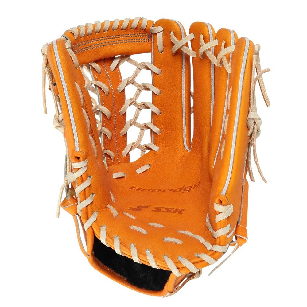 ssk 硬式グローブ オレンジ 外野用グローブ proedge proedge 硬式