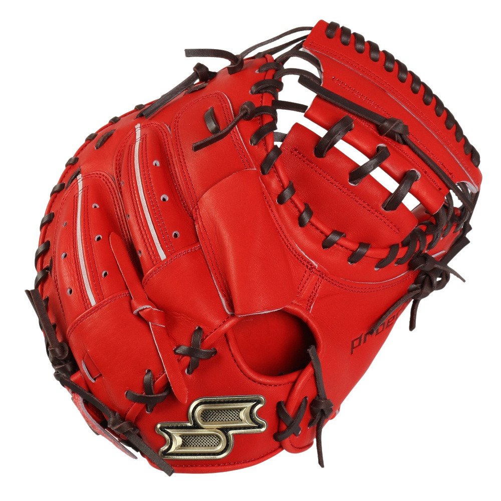 軟式キャッチャーミット レッド - 【公式】 スーパースポーツゼビオ