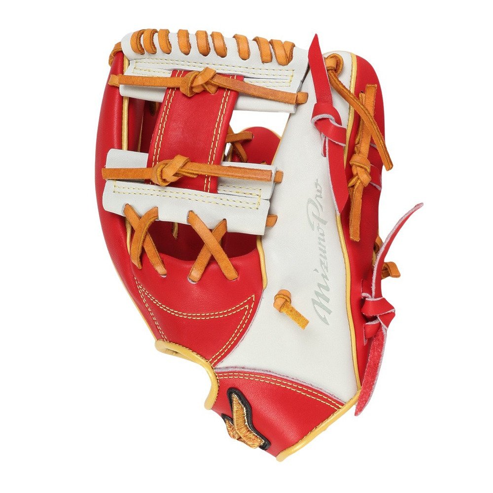 ミズノ（MIZUNO）（メンズ）軟式用グラブ 内野手 ミズノプロ 勝色