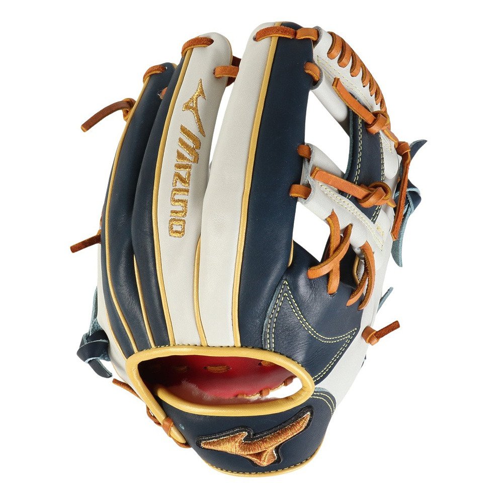 ミズノ（MIZUNO）（メンズ）軟式用グラブ 内野手 ミズノプロ 勝色