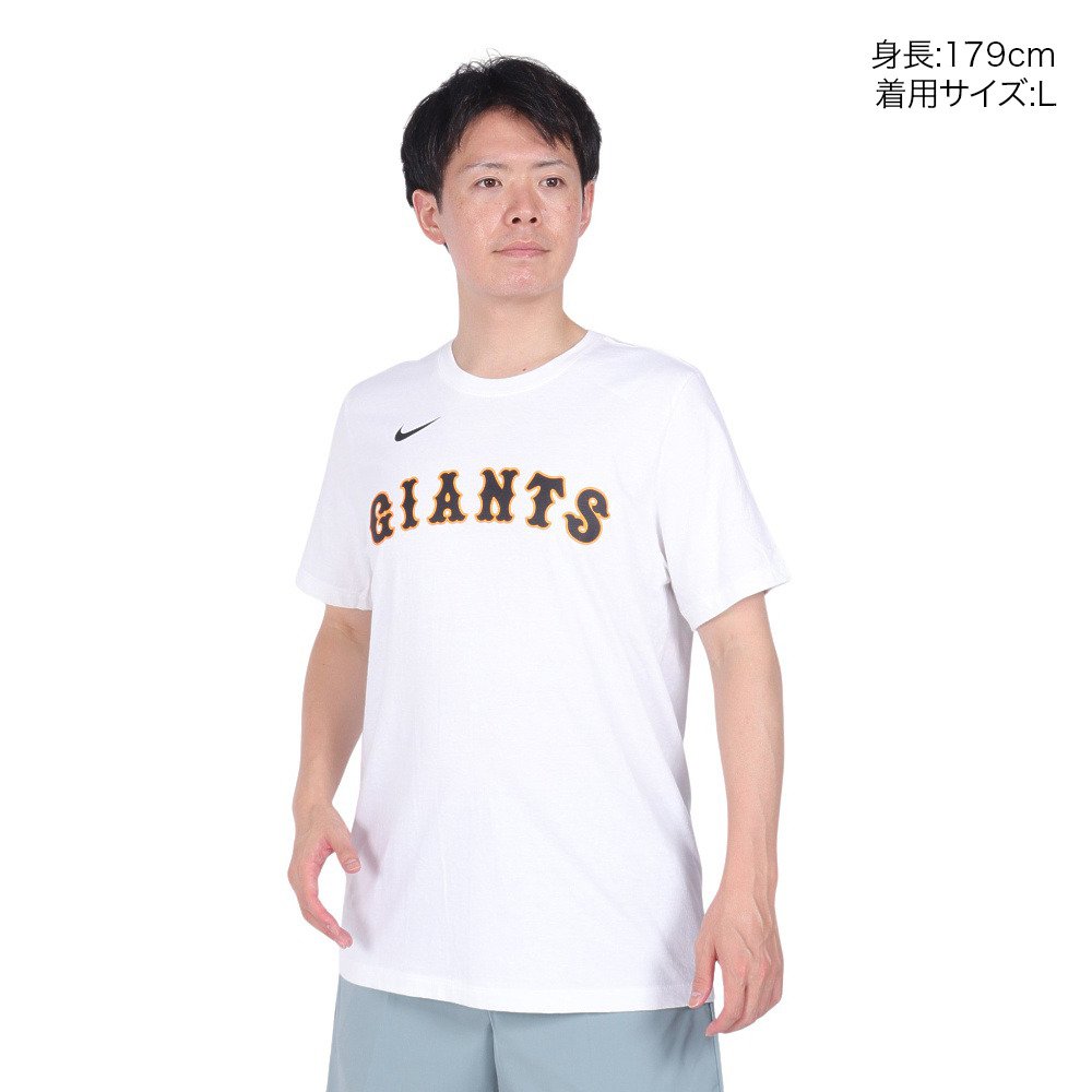 ジャイアンツ（GIANTS）（メンズ）野球ウェア 背番号Tシャツ 中田翔 10