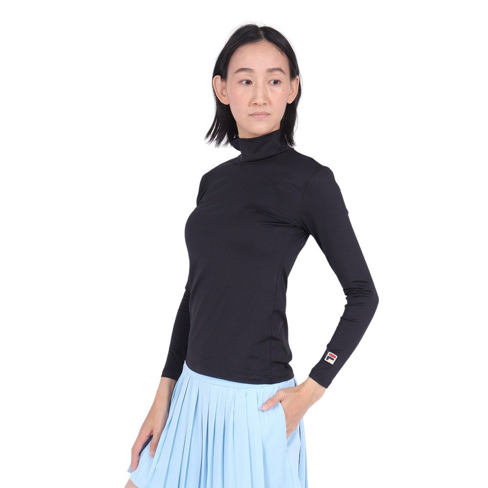 フィラ（FILA）（レディース）テニス ハイネックロングスリーブシャツ