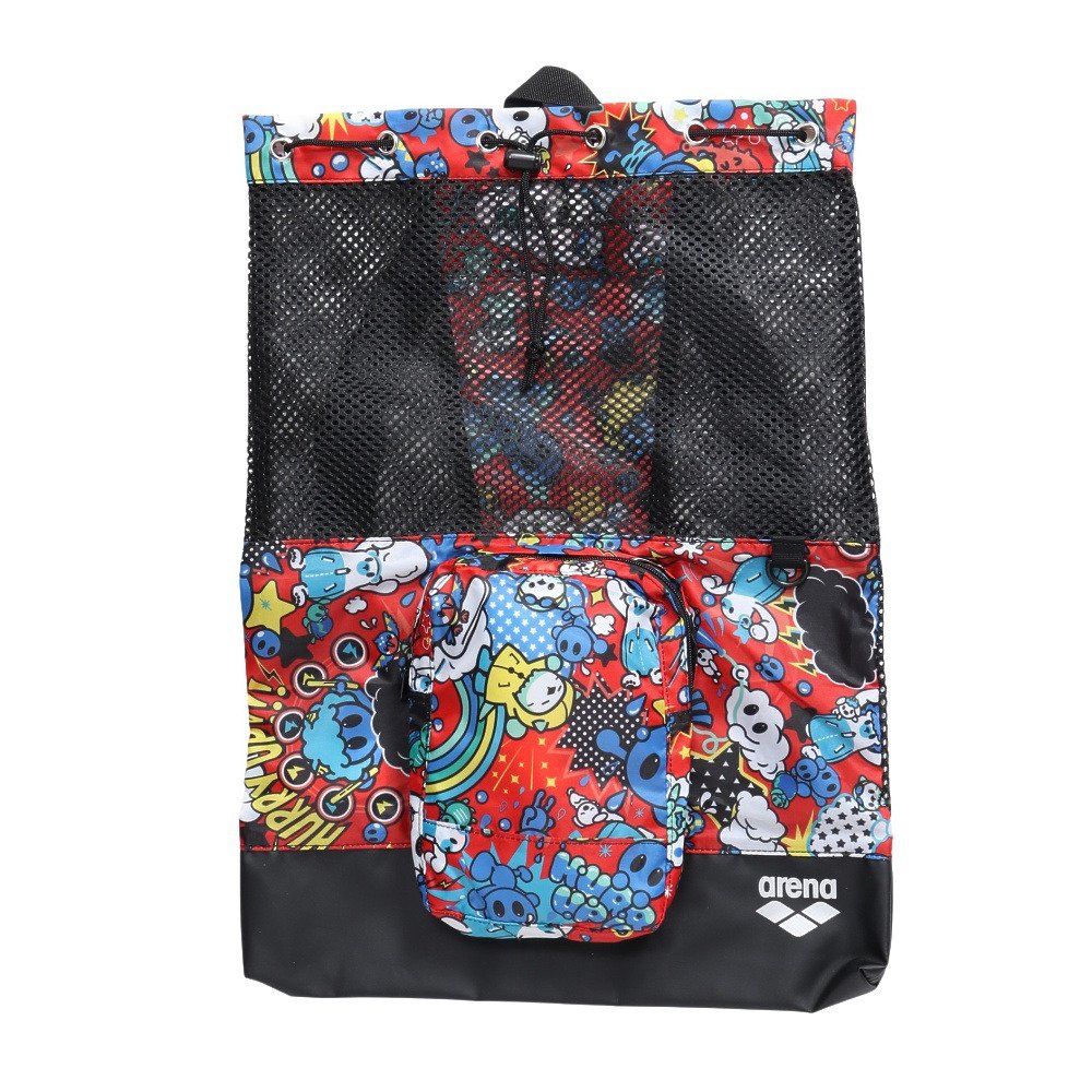 アリーナ（ARENA）（メンズ、レディース、キッズ）水泳バッグ メッシュ